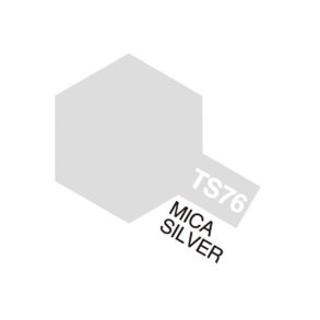 TS-76 Mica Silver, spray 100 ml - Tamiya